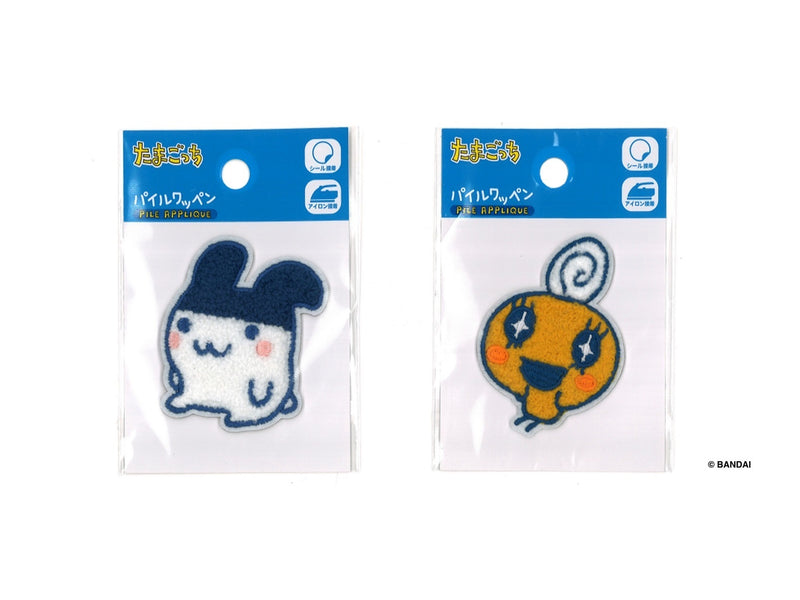 たまごっち　パイルワッペン　みみっち・めめっち