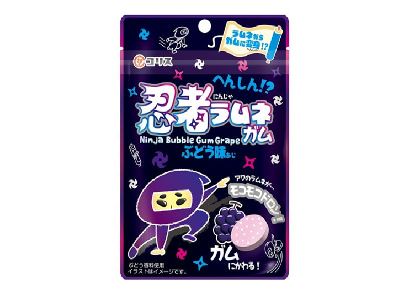 コリス　へんしん！？忍者ラムネガム　２５ｇ