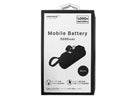 モバイルバッテリー（ブラック、ミニ）５０００ｍＡＨ