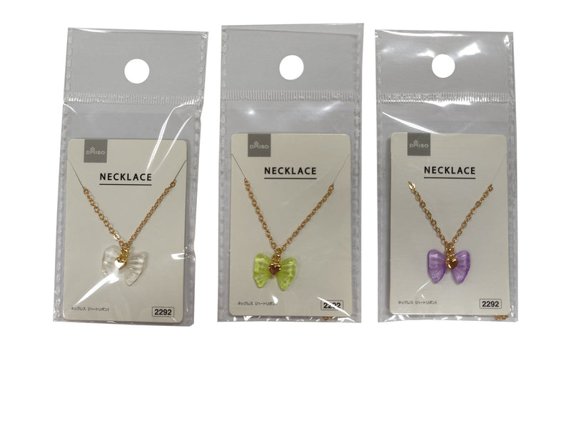 ネックレス（ハートリボン）