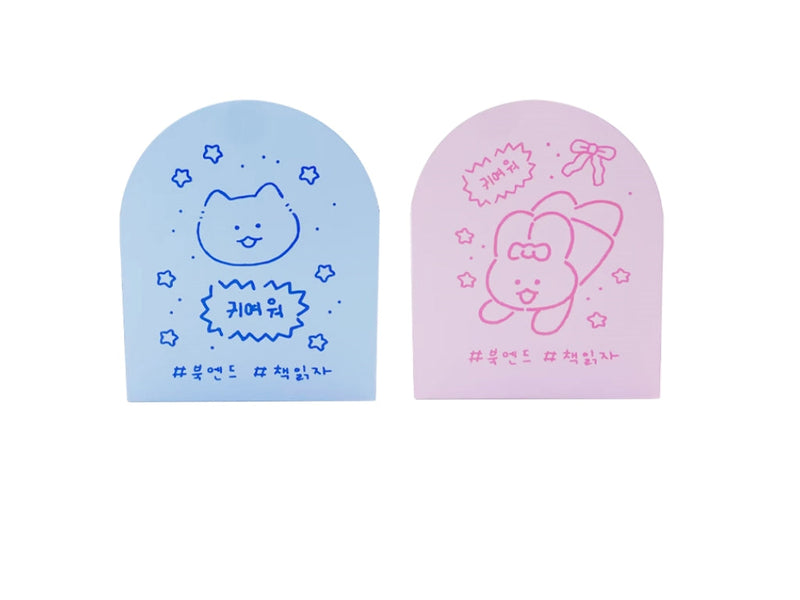 ブックエンド（韓国スタイルキャラクター）