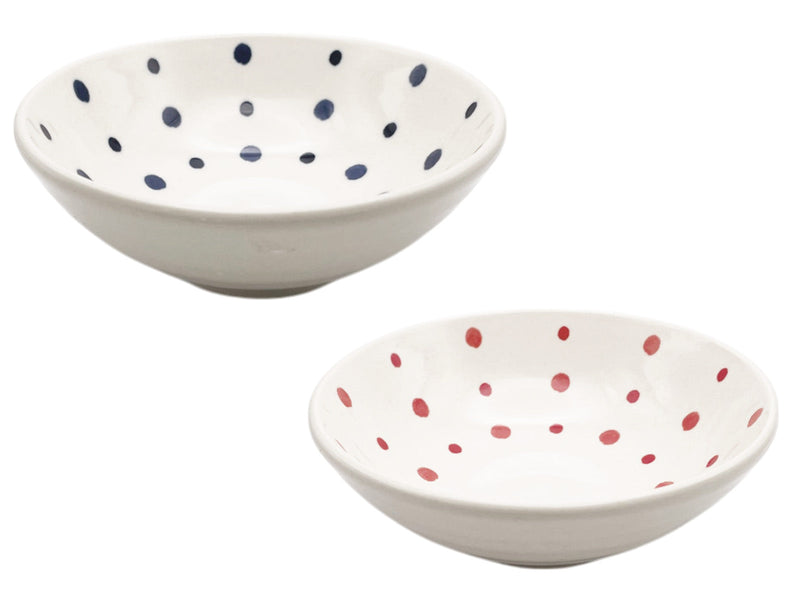 浅鉢（とび水玉）