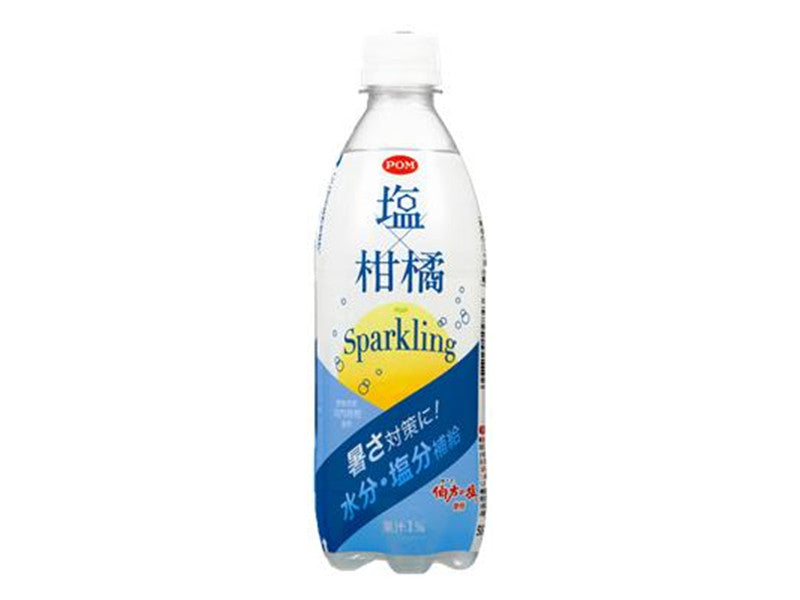えひめ飲料　ＰＯＭ　塩×柑橘スパークリング　５００ｍｌ