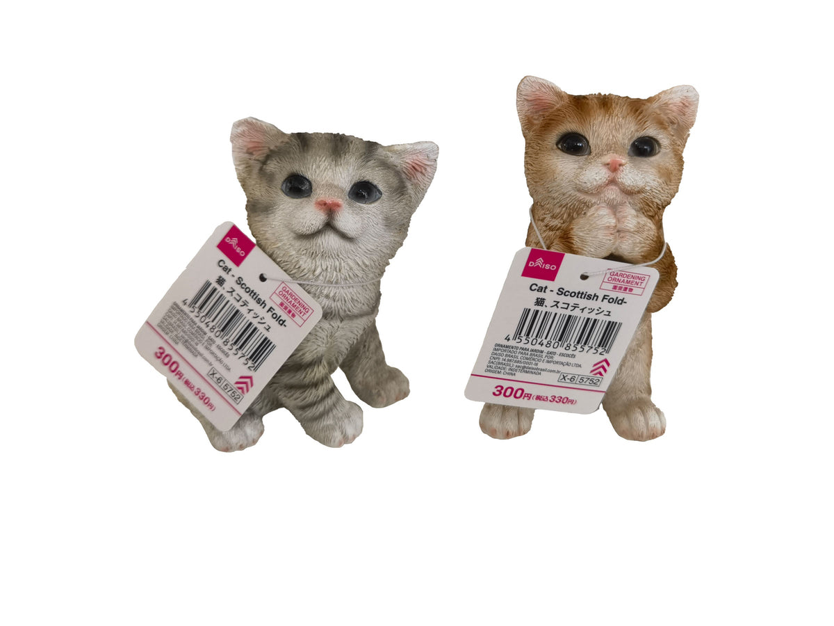 園芸置物（猫、スコティッシュ） - 100均 通販 ダイソーネットストア 