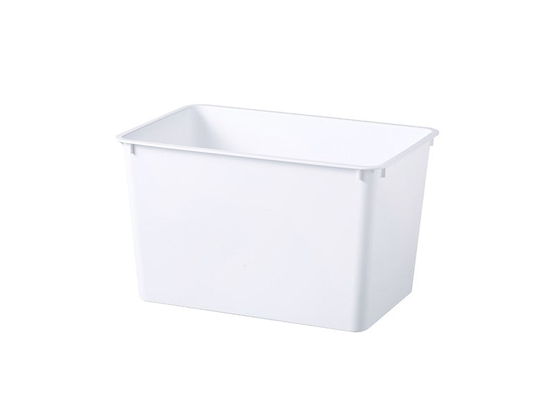 スクエア収納ＢＯＸ（ホワイト、３７ｃｍ×２５ｃｍ×２２ｃｍ）
