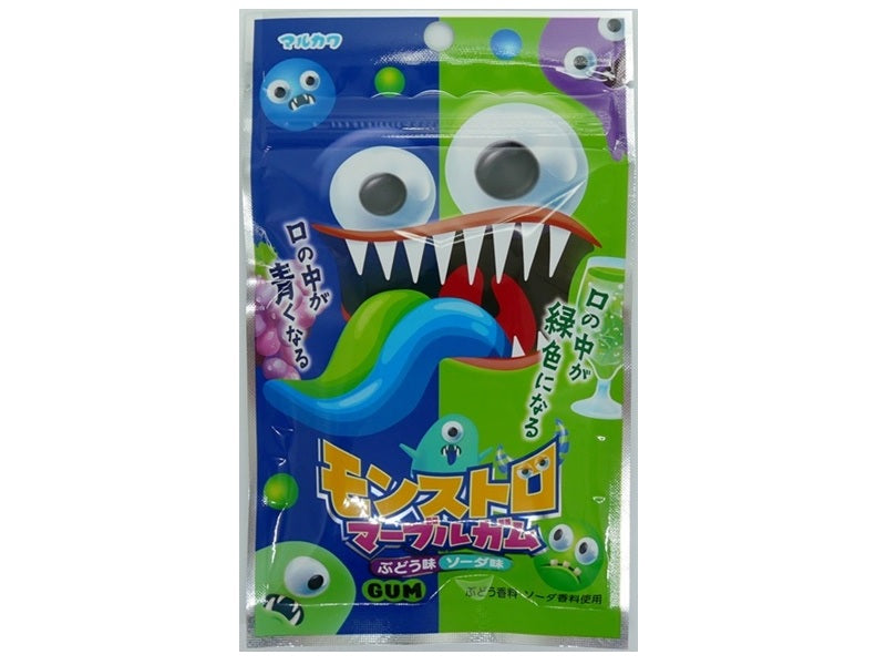 丸川製菓　モンストロマーブルガム　３７ｇ