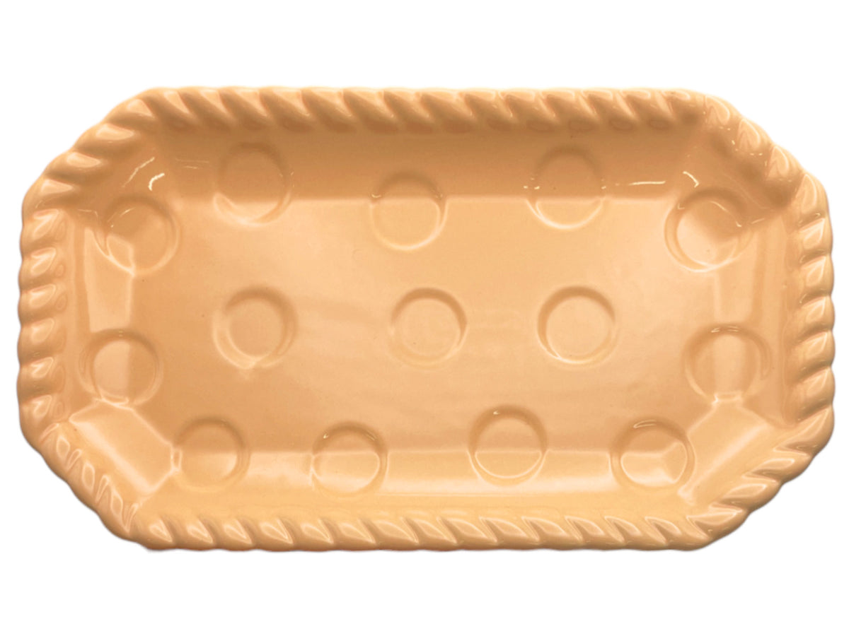 25cm 長角皿 カタツムリにのってGO ヒグチユウコ 絵皿 プレート