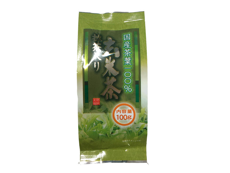 野村産業　抹茶入り玄米茶　１００ｇ