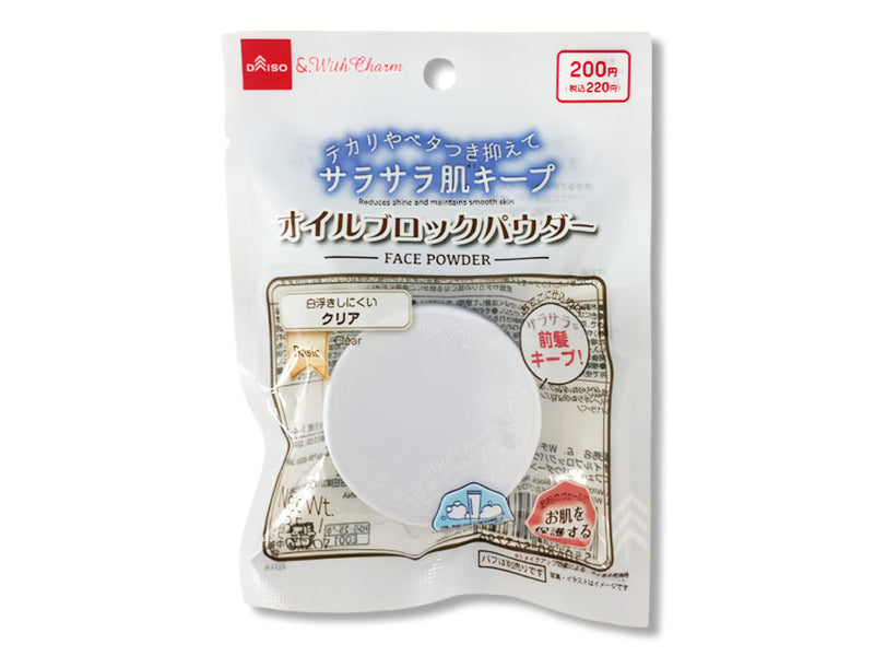 ＆．ＷｉｔｈＣｈａｒｍ　オイルブロックパウダー　クリア
