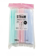 曲がるストロー（パステル、１５０本）