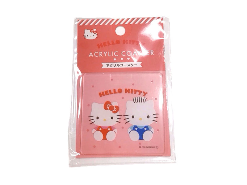 アクリルコースター　キティ　赤