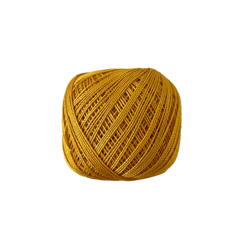 レース糸（＃60極細、マスタード） - 100均 通販 ダイソーネット