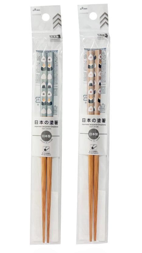 日本の塗箸（おにぎり、２１ｃｍ）