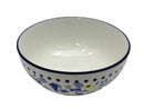 ボウル（ブルーライン、フラワー、約１４ｃｍ）