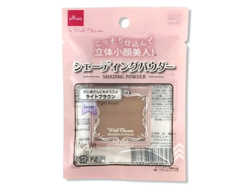 ＆．ＷｉｔｈＣｈａｒｍ　シェーディングパウダー　ライトブラウン
