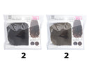 襟足ヘアウィッグ（ウェーブ、ベーシックカラー）
