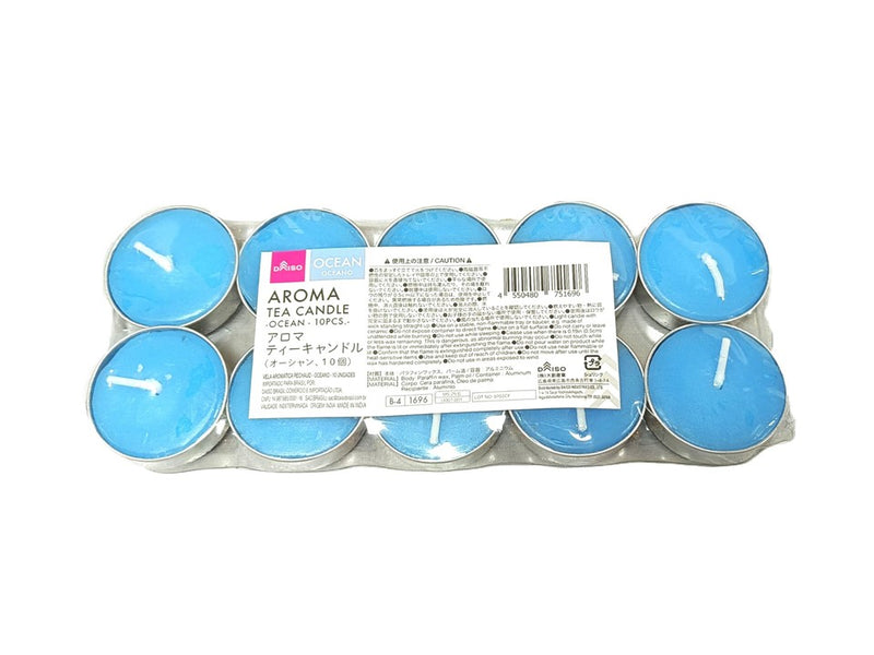 アロマティーキャンドル（オーシャン、１０個）