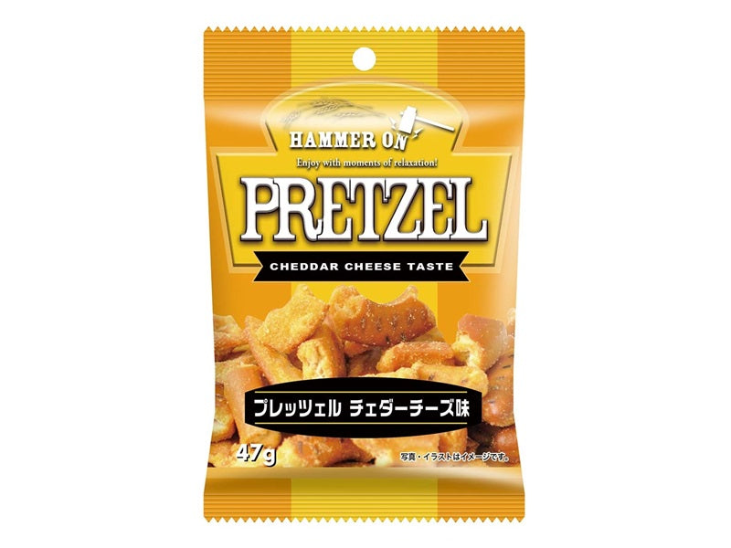 スイートボックス　ハンマーオンプレッツェル　チェダーチーズ味　４７ｇ