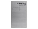 プランニングノート（Ａ５スリム、３２ページ、グレー）