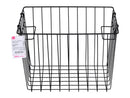 ワイヤーバスケット（ブラック）３４ｃｍ×２５ｃｍ×２４ｃｍ