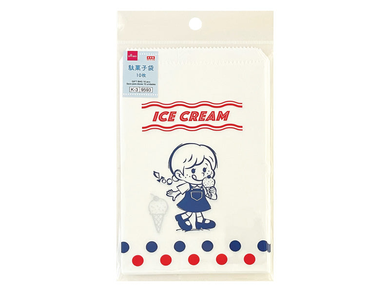 駄菓子袋（夏柄、アイスクリーム）