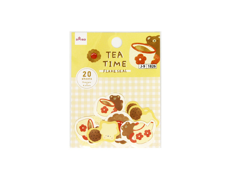 フレークシール（Ｓｗｅｅｔ　Ａｎｉｍａｌｓ、クマ、２）