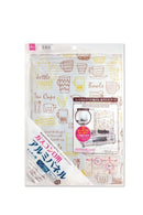 ガスコンロ用アルミパネル（キッチン柄、７０ｃｍ×３９ｃｍ）