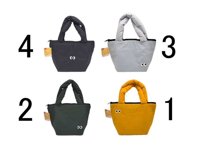 ギョロ目舟型トートバッグ