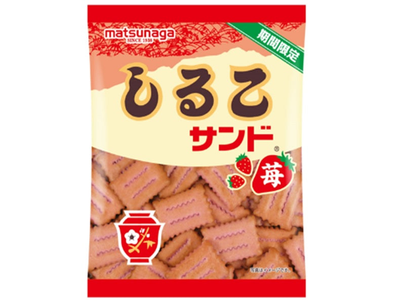 松永　しるこサンド苺　５５ｇ