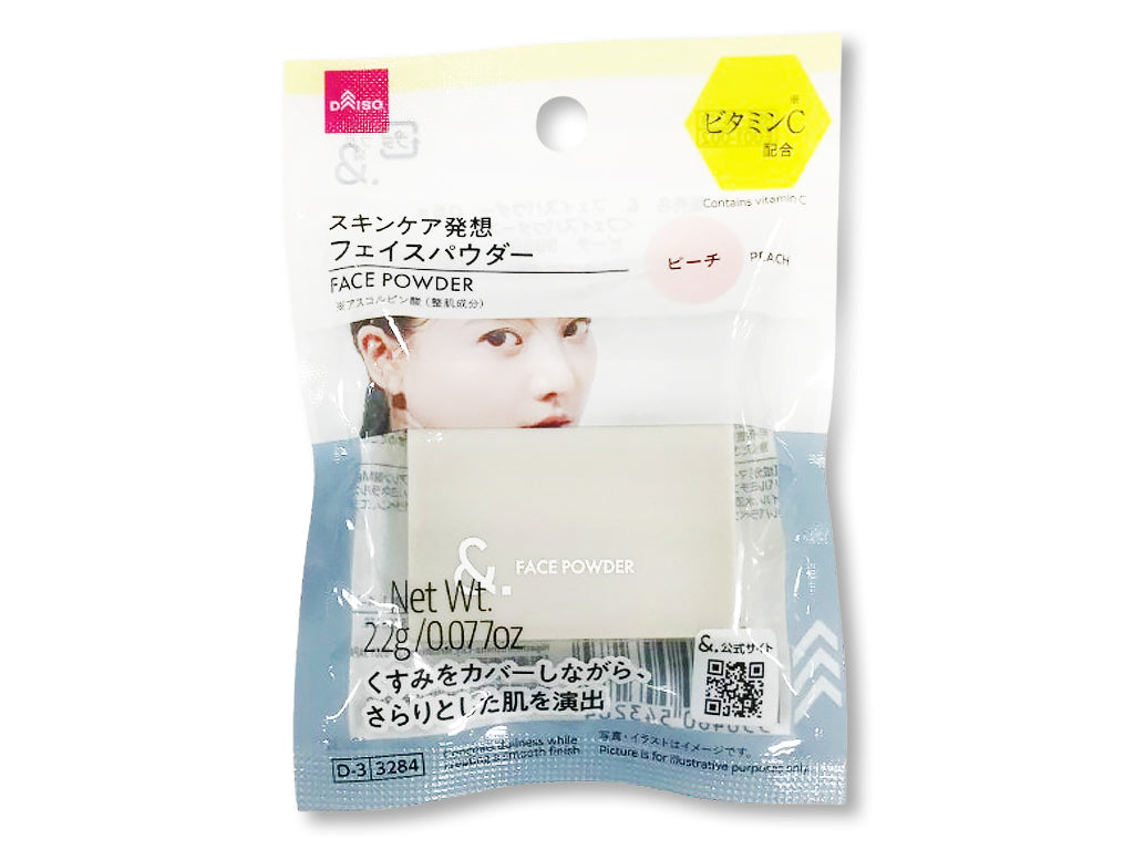 &. 페이스 파우더 복숭아