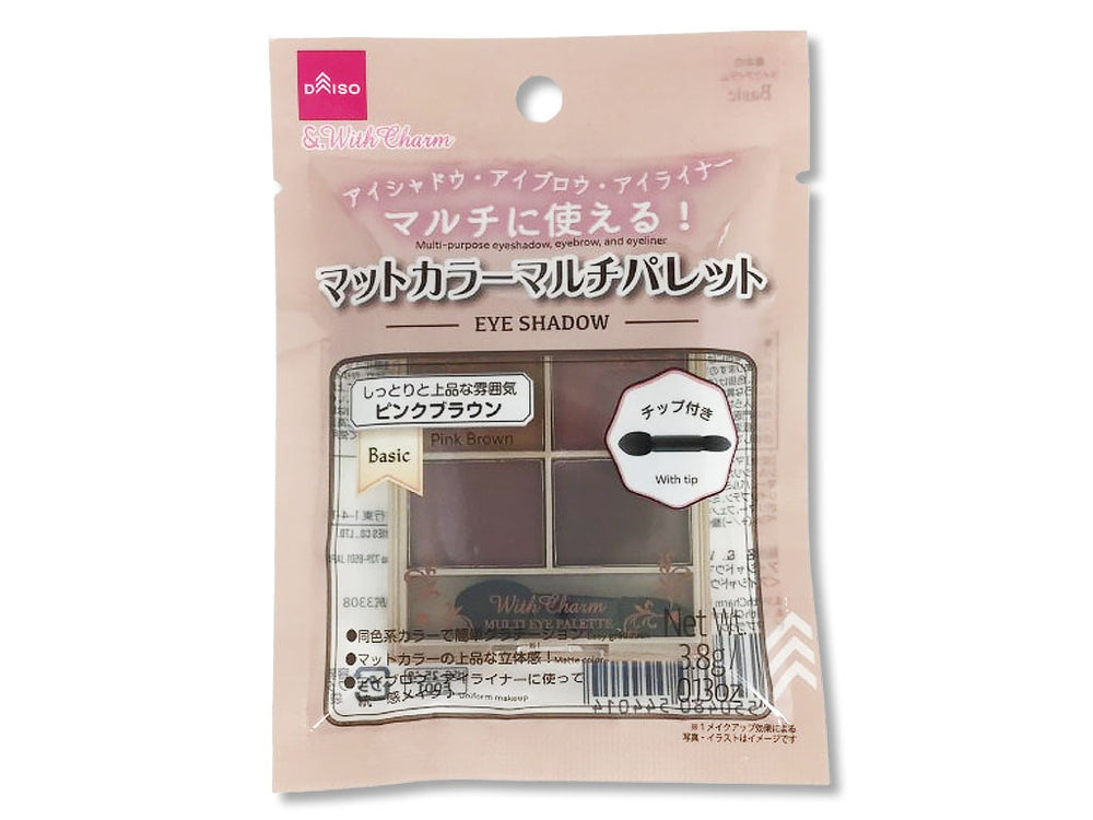 ＆．WithCharm アイシャドウマットカラーマルチパレット