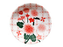 丸皿（花、Ｂ、９．５ｃｍ）