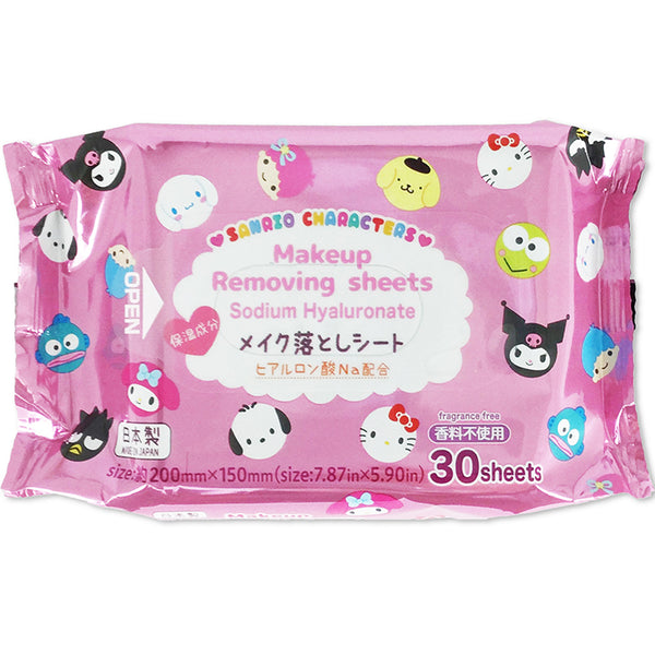 メイク落としシートサンリオミックス30枚 - 100均 通販