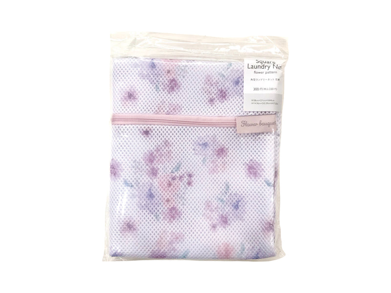 角型ランドリーネット　花柄