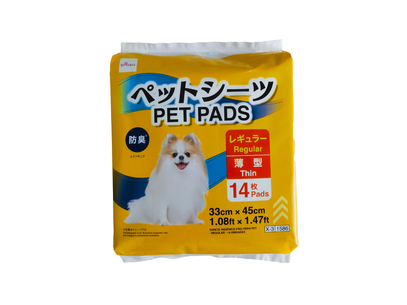 薄型ペットシーツ（防臭、レギュラー、１４枚）