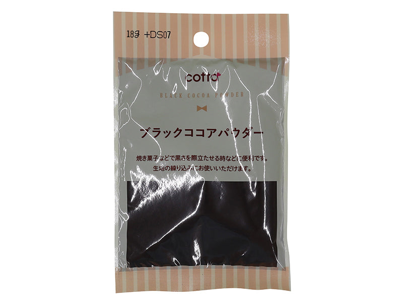 ドウシシャ　ブラックココアパウダー　１８ｇ