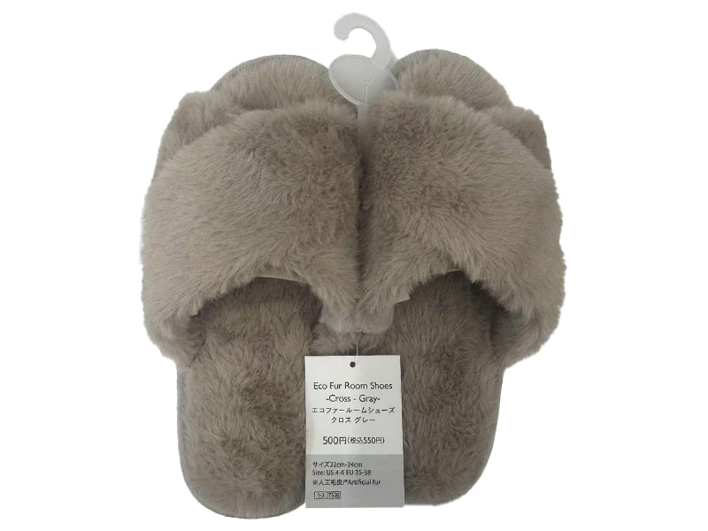 エコファールームシューズ（クロス、ＧＹ）