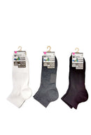 Ｗサポートアンクルソックス（無地、２４－２６ｃｍ）