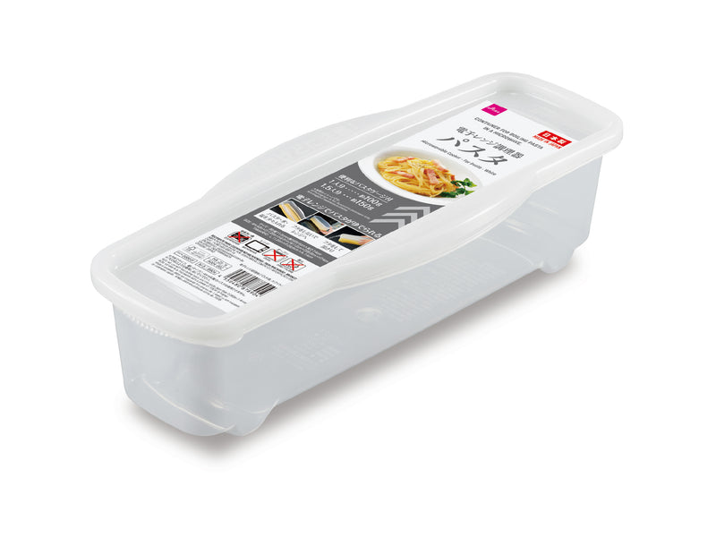 電子レンジ調理器（パスタ用、ホワイト）