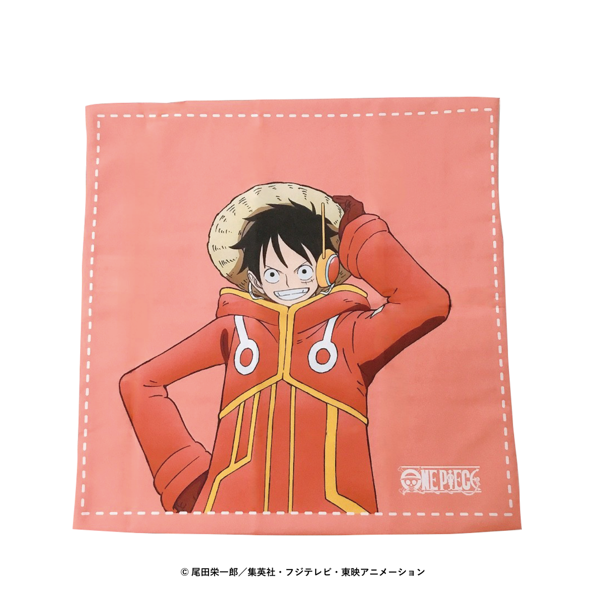 ONE PIECE 地図柄ミニハンカチ付きぬいぐるみ おもちゃ ONE PIECE 地図柄ミニハンカチ付きぬいぐるみ
