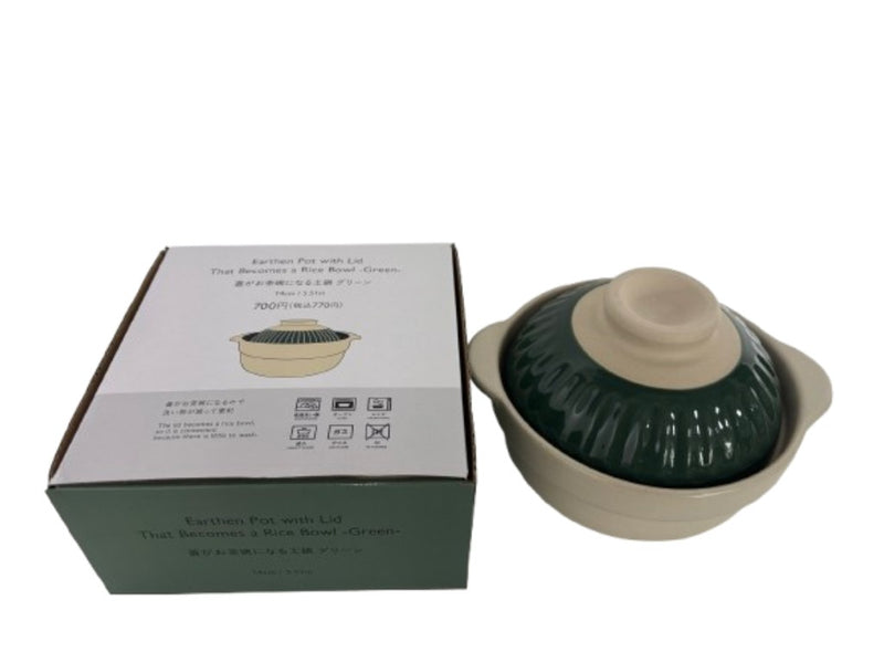 蓋がお茶碗になる土鍋（ＧＲ）