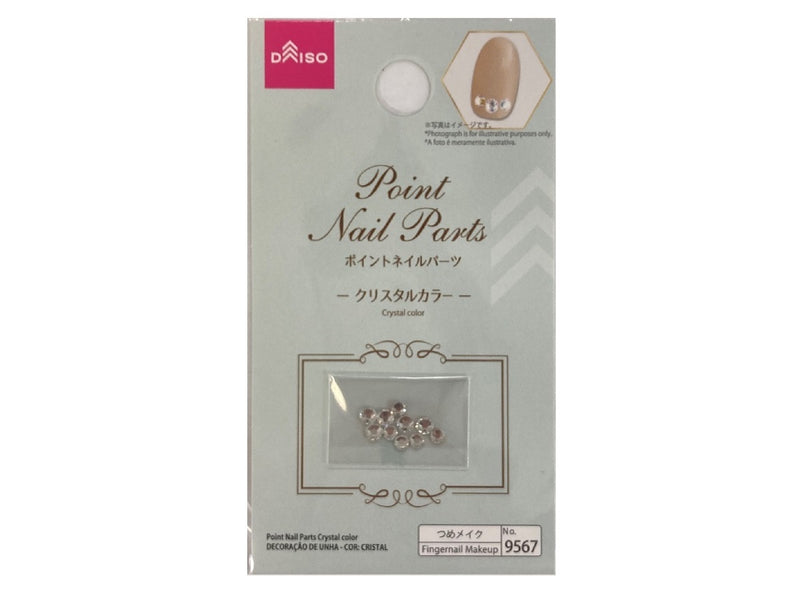 ポイントネイルパーツ（クリスタルカラー）