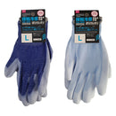 接触冷感背抜き手袋（ポリウレタン、Ｌ）