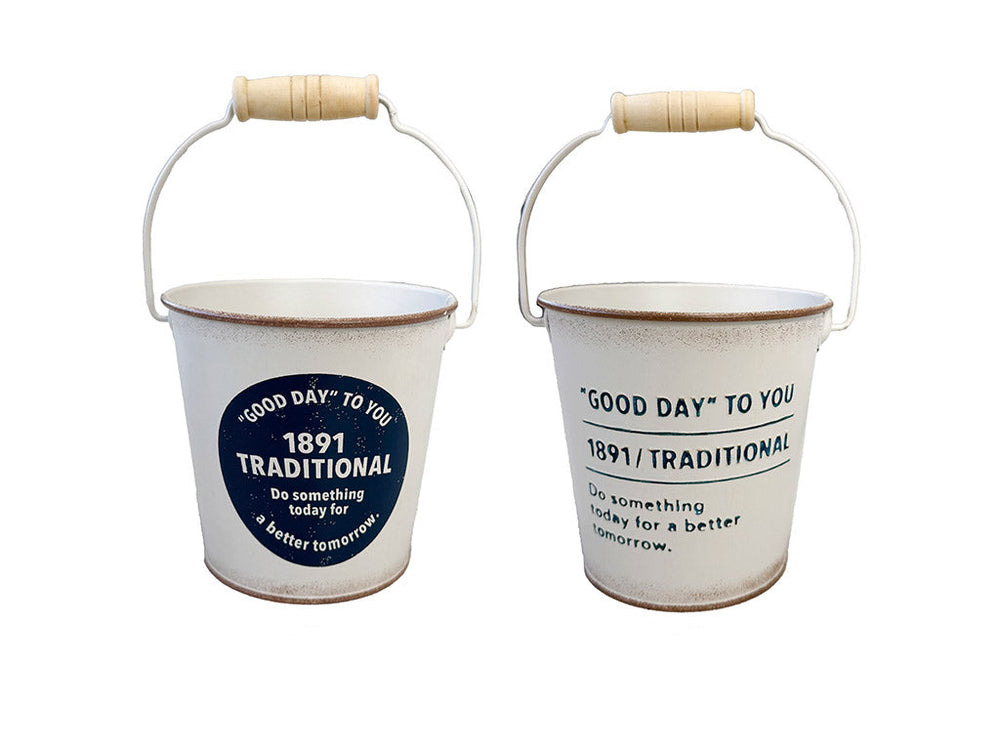 アンティーク調アイアンポット（バケツ型） - 100均 通販