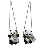 園芸置物（ブランコパンダ）