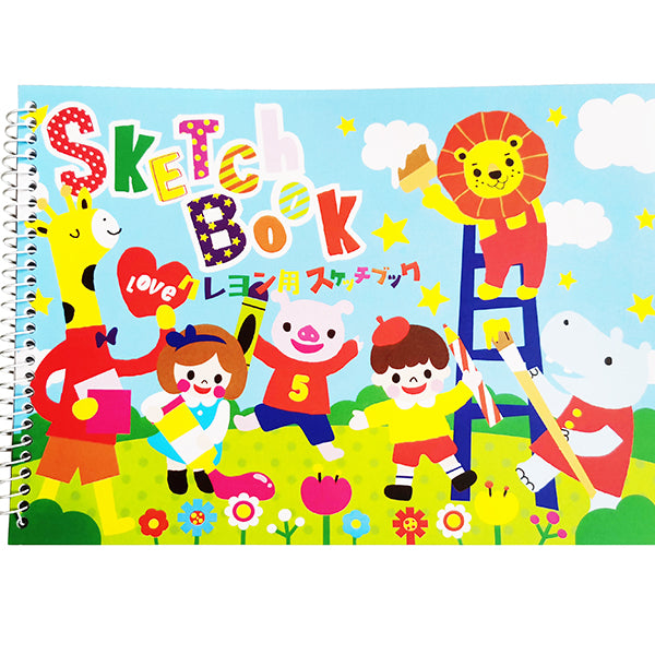 クレヨン用スケッチブック（25枚、B5） - 100均 通販 ダイソー