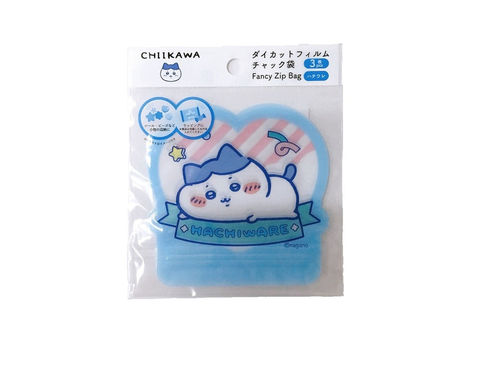 ダイカットフィルムチャック袋3P ちいかわ ハチワレ - 100均 通販