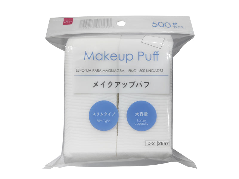 メイクアップパフ（スリムタイプ、５００枚）