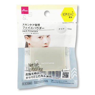 ＆．フェイスパウダー　クリア