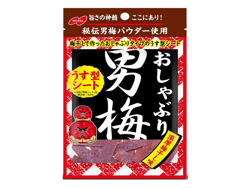 ノーベル　おしゃぶり男梅シート　１０ｇ
